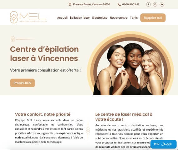 Mel-laser